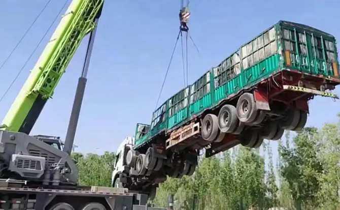 河南道路脱困救援案例